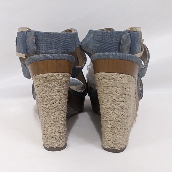 MICHAEL Michael Kors Josephine Suede Wedge Sandal - Picture 4 of 10